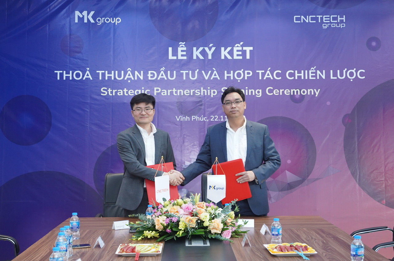 MK Group và CNCTech Group hợp tác chiến lược MK Group và CNCTech Group hợp tác chiến lược